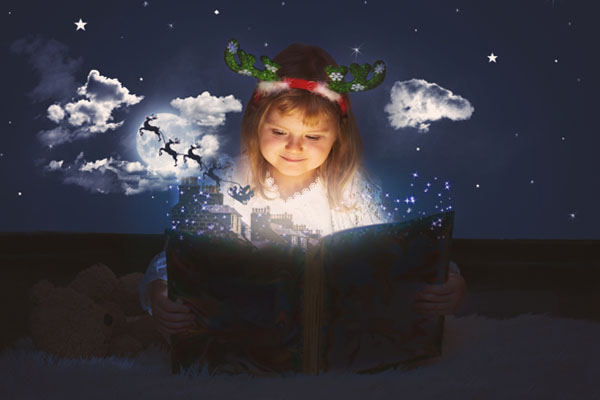 Czytanie książki fantasy